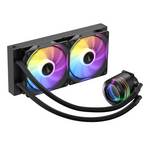Antec VORTEX LUM 240 ARGB AIO CPU Liquid Cooler Black - Black
