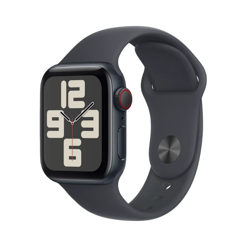 Apple 42mm Sport Band M/L - Black - Black