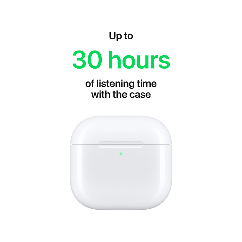 Apple AirPods 4 - White - White