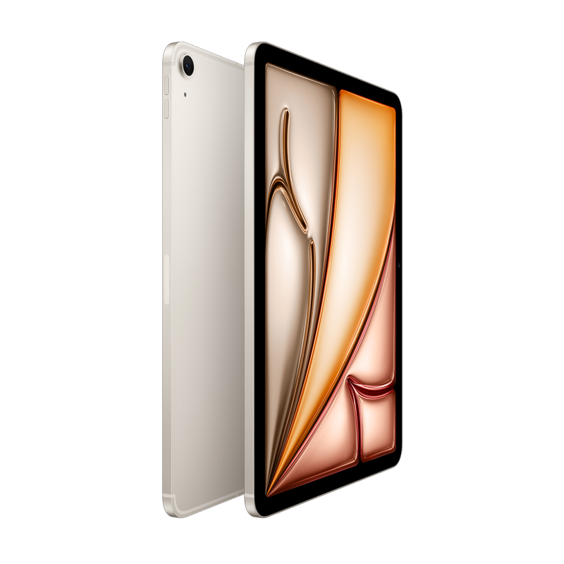 Apple iPad Air 11-inch Wi-Fi + Cellular 128GB M3 - Starlight - Gold
