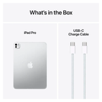 Apple iPad Pro M5 11-inch Wi-Fi + Cellular 256GB With Standard Glass - Silver - Silver