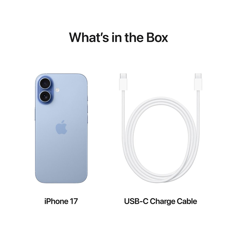 Apple iPhone 17 5G 512GB - Mist Blue - Light Blue