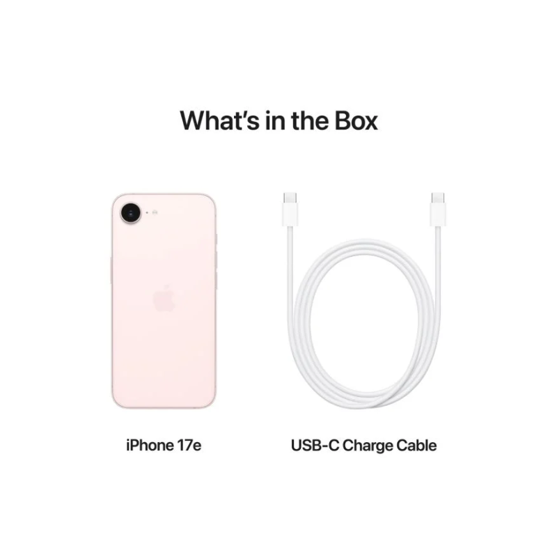 Apple iPhone 17e 5G 256GB - Soft Pink - Pink
