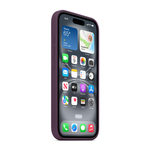 Apple iPhone¬¨‚Ä†16 Silicone Case with MagSafe - Plum - Red