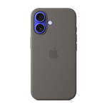 Apple iPhone¬¨‚Ä†16 Silicone Case with MagSafe - Stone Grey - Grey