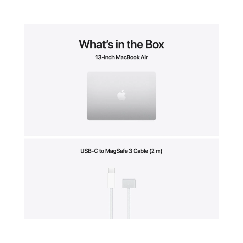 Apple Macbook Air M5 13-inch 16GB 512GB SSD - Silver - Silver