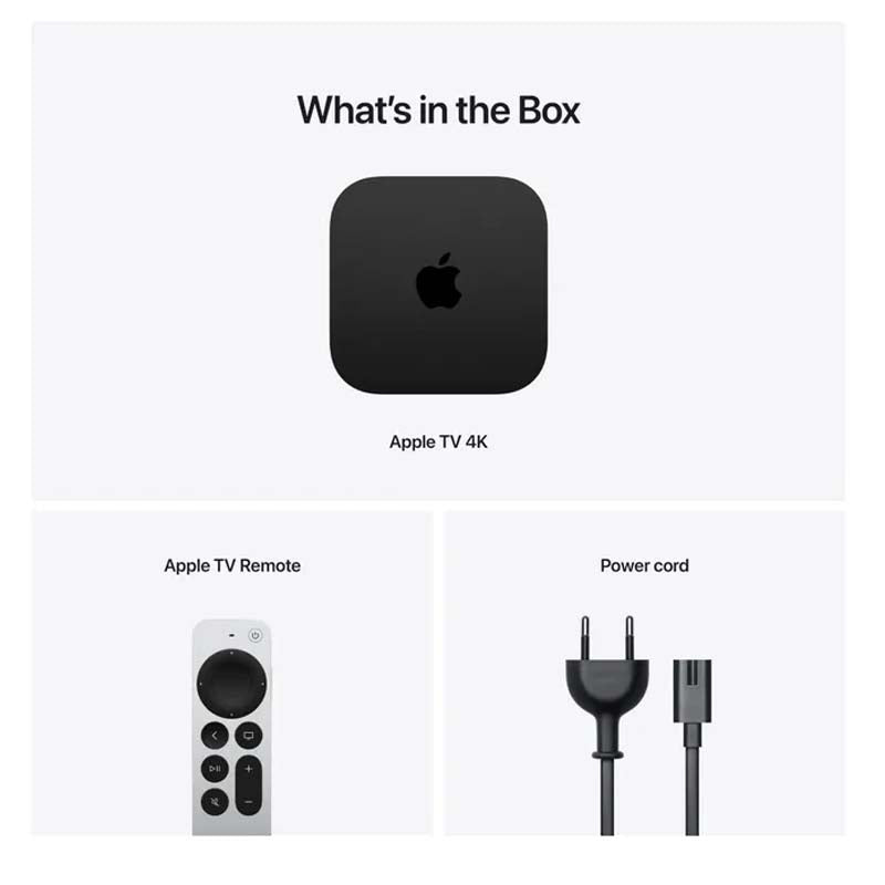 Apple TV 4K Wi-Fi + Ethernet with 128GB Storage
