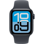 Apple Watch SE 3 GPS 40mm Smartwatch Aluminium Case With Sport Band S/M - Midnight - Midnight