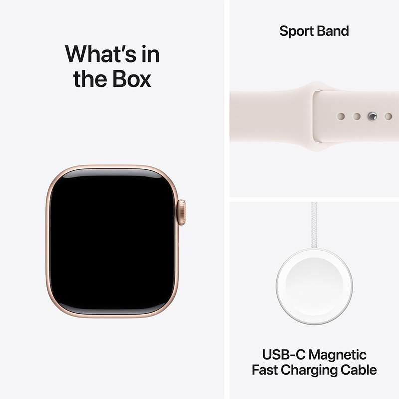 Apple Watch Series 11 GPS 42mm - Rose Gold - Medium / Large (150 - 200mm) - Rose Gold