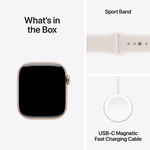 Apple Watch Series 11 GPS & Cellular 42mm - Rose Gold - Small / Medium (130 - 180mm) - Rose Gold