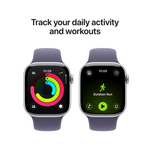 Apple Watch Series 11 GPS & Cellular 46mm - Silver - Medium / Large (160 - 210mm) - Silver
