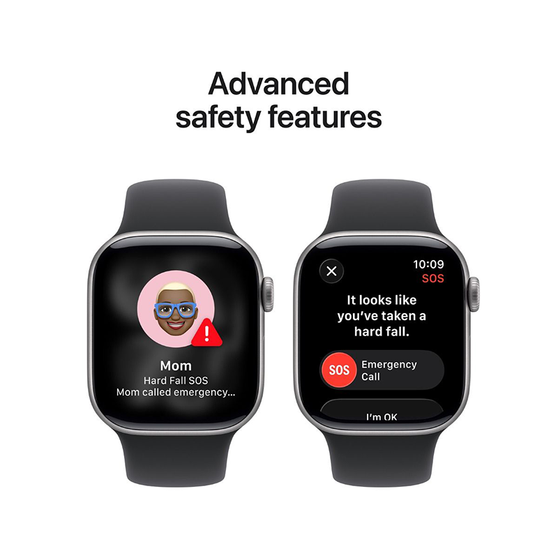 Apple Watch Series 11 GPS & Cellular 46mm - Space Grey - Medium / Large (160 - 210mm) - Space Grey