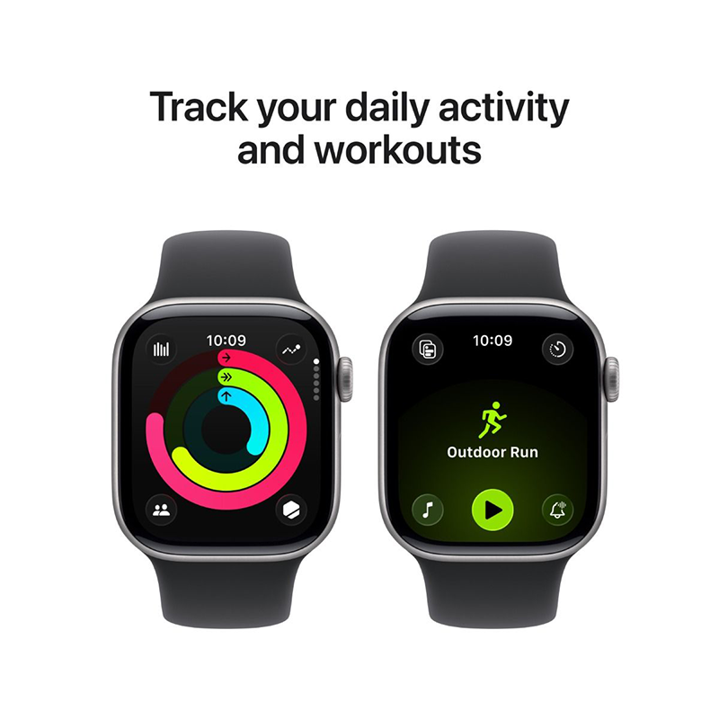 Apple Watch Series 11 GPS & Cellular 46mm - Space Grey - Medium / Large (160 - 210mm) - Space Grey