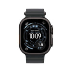 Apple Watch Ultra 3 GPS & Cellular 49mm Black Titanium Case with Black Ocean Band - Black