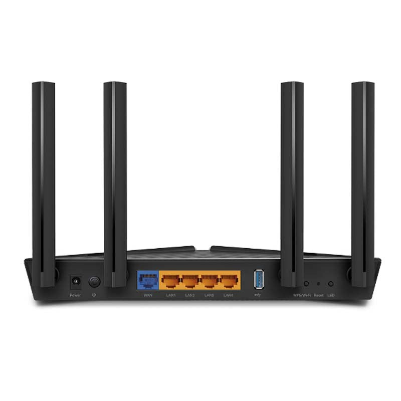 TP-Link Archer AX50 AX3000 Dual Band Wi-Fi 6 Router - Black