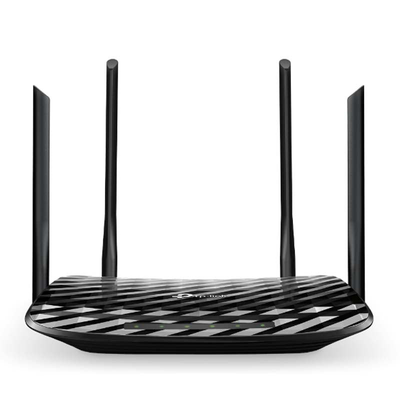 TP-Link Archer C6 AC1200 Wireless MU-MIMO Router - Black