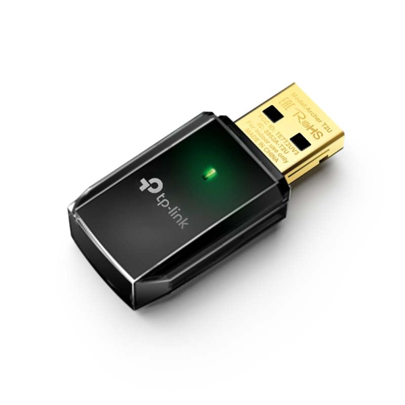 TP-Link Archer T2U AC600 Wi-Fi USB Adapter - Black