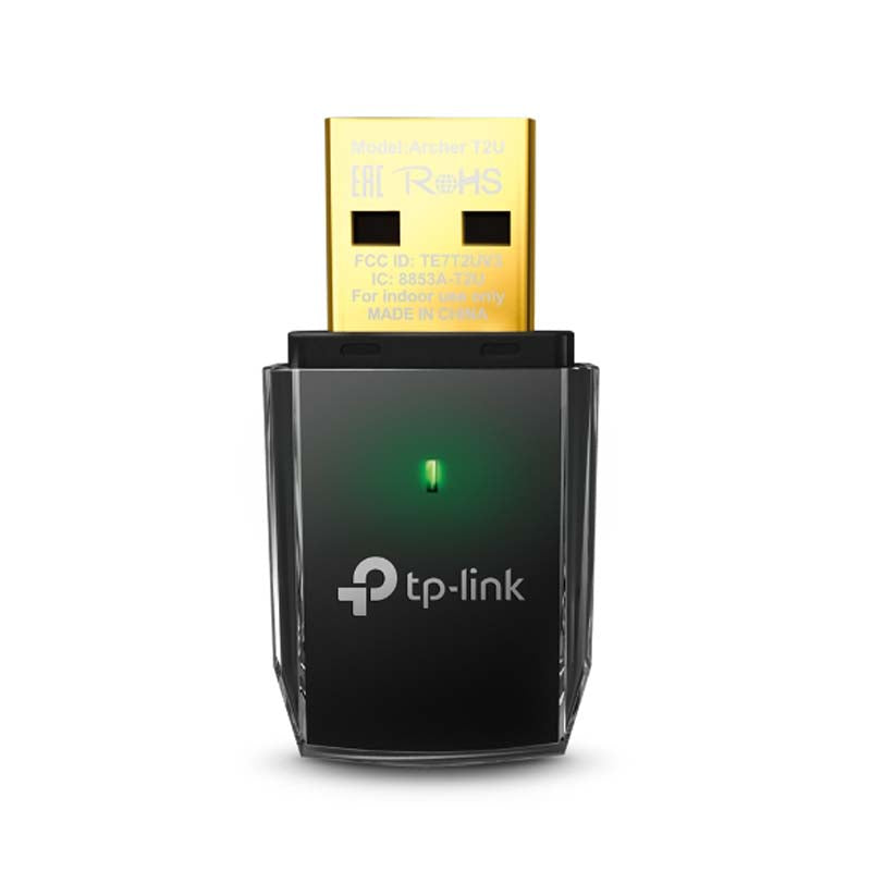 TP-Link Archer T2U AC600 Wi-Fi USB Adapter - Black