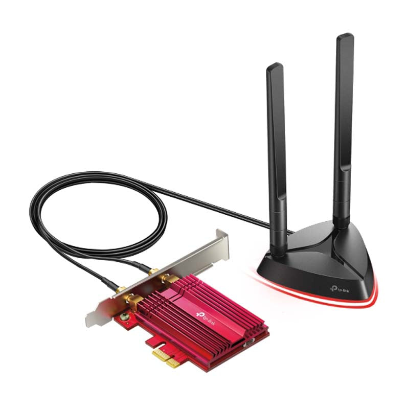 TP-Link Archer TX3000E AX3000 Wi-Fi 6 Bluetooth 5.0 PCI Express Adapter - Black
