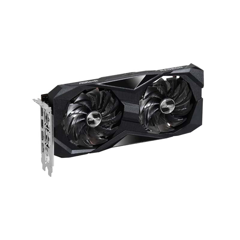 ASRock AMD Radeon RX 7600 Challenger 8GB OC Graphics Card - Black