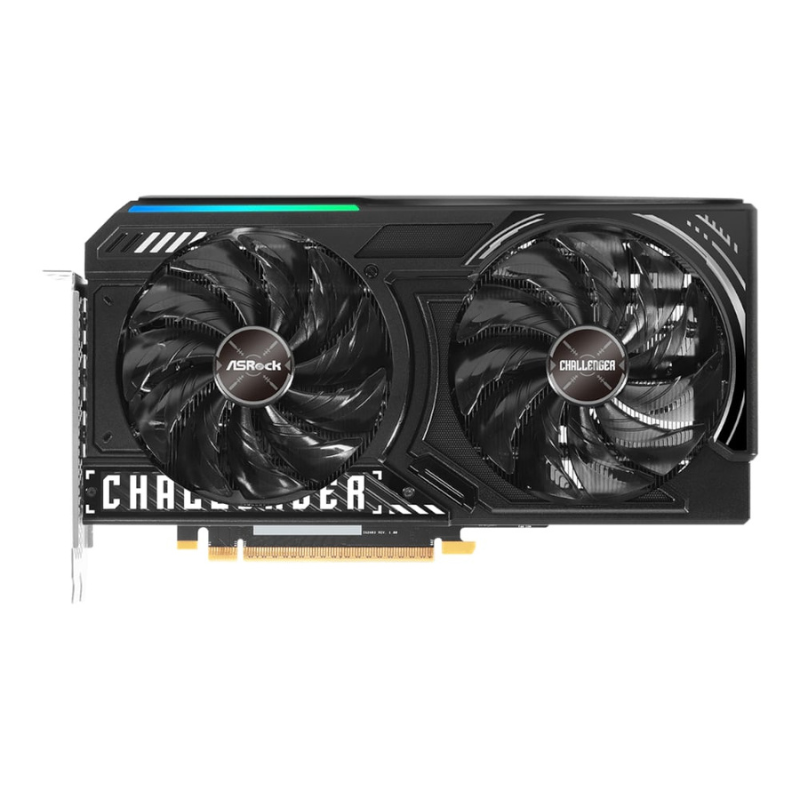 ASRock Intel Arc B570 Challenger OC 10GB GDDR6 160-BIT Graphics Card - Black