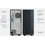 Asus ExpertCenter P500MV Mini Tower PC - Intel Core i7-13620H 512GB SSD 16GB RAM - Grey