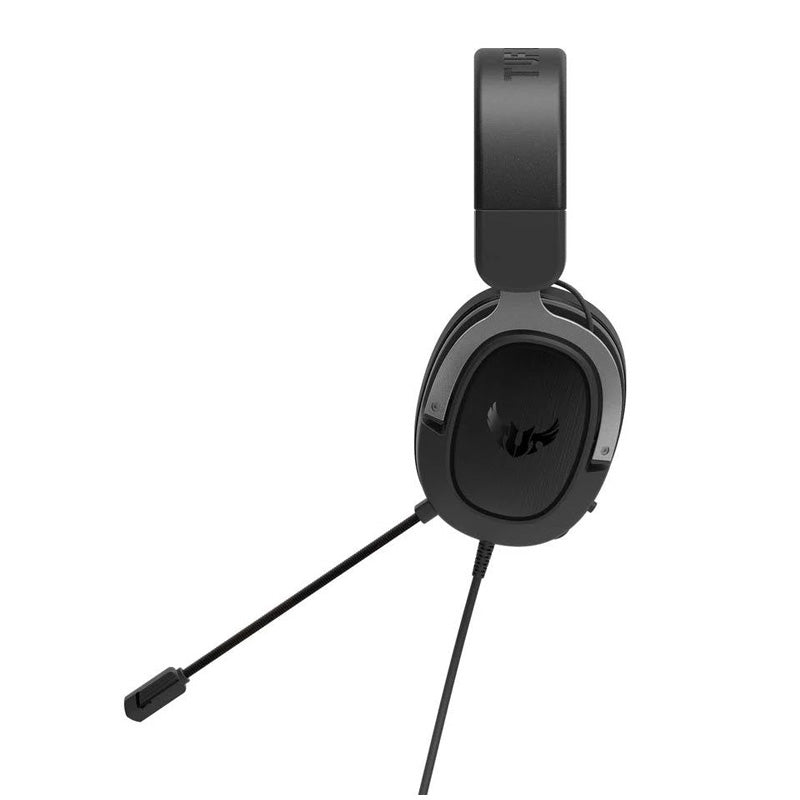Asus TUF H3 Surround Sound 7.1 Wired Gaming Headset - Gun Metal - Grey