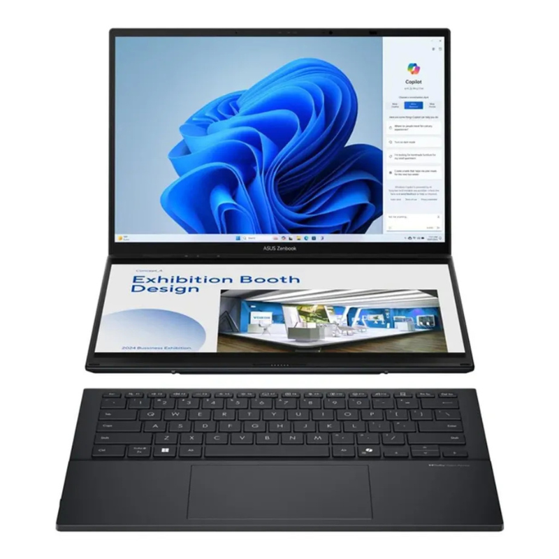 Asus Zenbook DUO UX8406 14-inch 3K OLED 2-in-1 Laptop - Intel Core Ultra 9 285H 2TB SSD 32GB RAM - Grey
