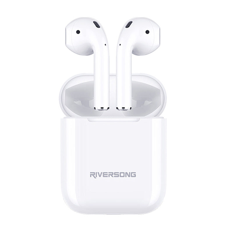 Riversong Air X5+ Lite True Wireless Earbuds - White
