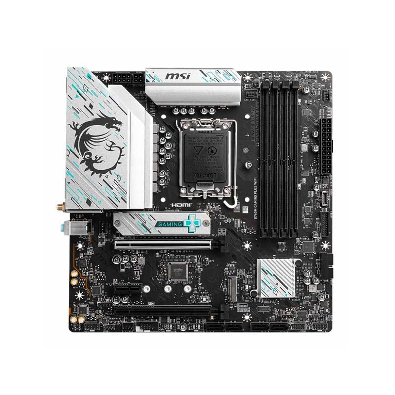 MSI B760M Gaming Plus WiFi mATX Motherboard - Black