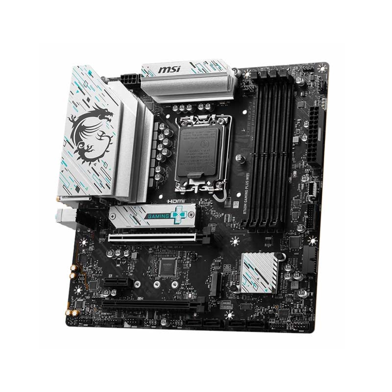 MSI B760M Gaming Plus WiFi mATX Motherboard - Black