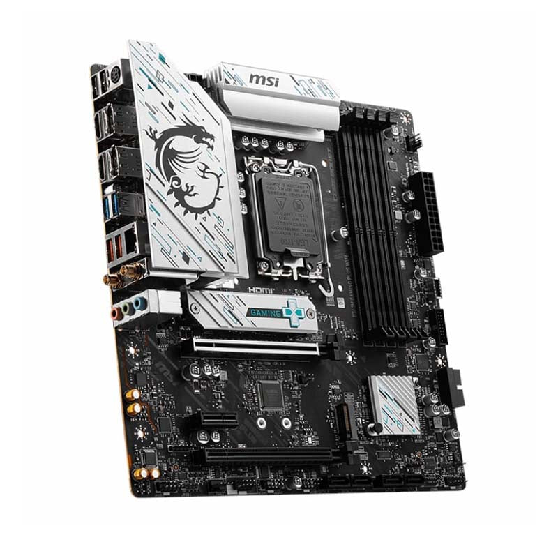 MSI B760M Gaming Plus WiFi mATX Motherboard - Black