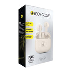Body Glove Peak ENC True Wireless Earbuds - Cream