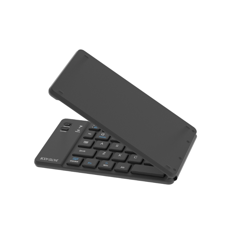 Body Glove Wireless Folding Soft Hinge Bluetooth Keyboard - Black