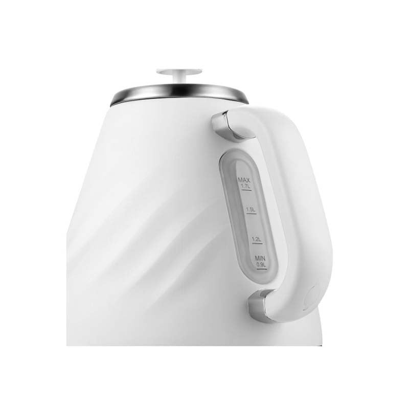 Boden Stark 1.7L Stainless Steel Kettle - White - White