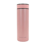 Boden Stark 650ml Travel Flask - Pastel Pink - Pink