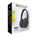 Body Glove Amped Wireless Over-Ear Headphones - Black - Black