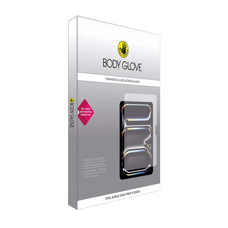 Body Glove Apple iPad Pro 11 (2024) Tempered Glass Screen Protector - Clear - Clear