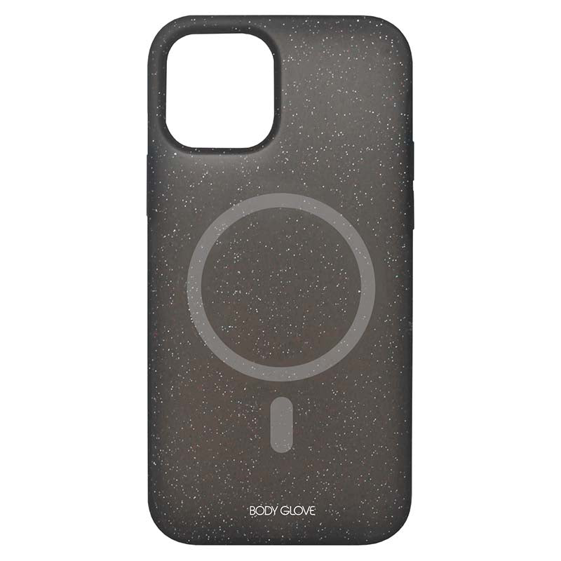 Body Glove Apple iPhone 14 Magnetic Glitter Silicone Case - Black - Black