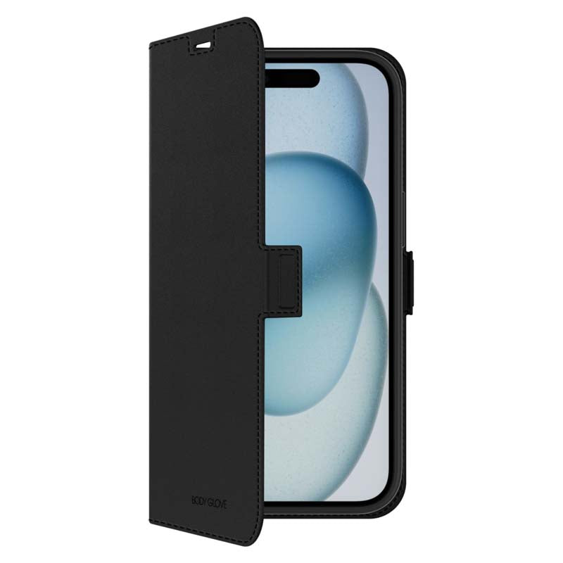 Body Glove Apple iPhone 15 Flip Case - Black - Black