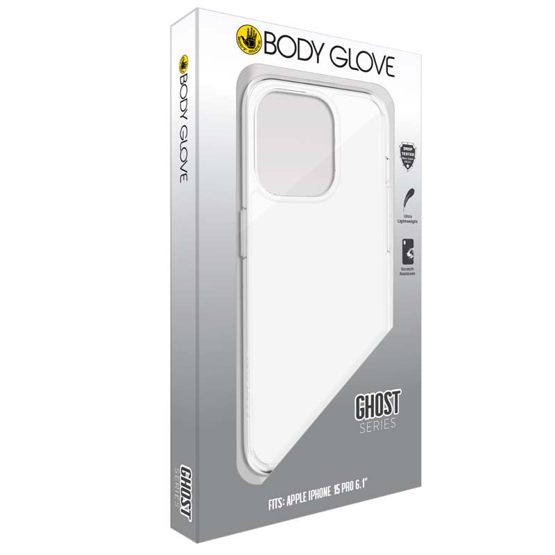 Body Glove Apple iPhone 15 Pro Ghost Case - Clear - Clear