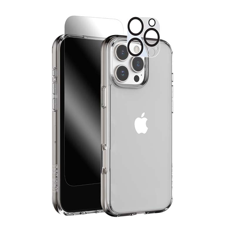 Body Glove Apple iPhone 16 Pro 3-In-1 Protection Bundle - Black