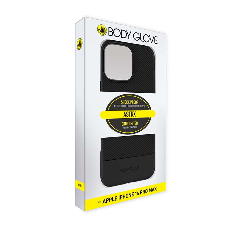 Body Glove Apple iPhone 16 Pro Max Astrx Case - Black - Black