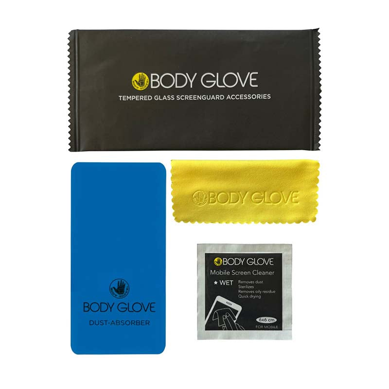 Body Glove Apple iPhone 16 Pro Tempered Glass Screen Protector - Black - Black