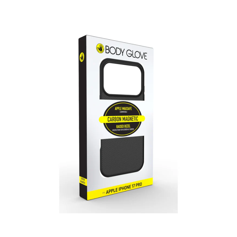Body Glove Apple iPhone 17 Pro Carbon Magnetic Case - Black - Black