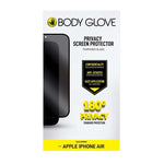 Body Glove Apple iPhone Air Privacy Tempered Glass Screen Protector - Black - Black
