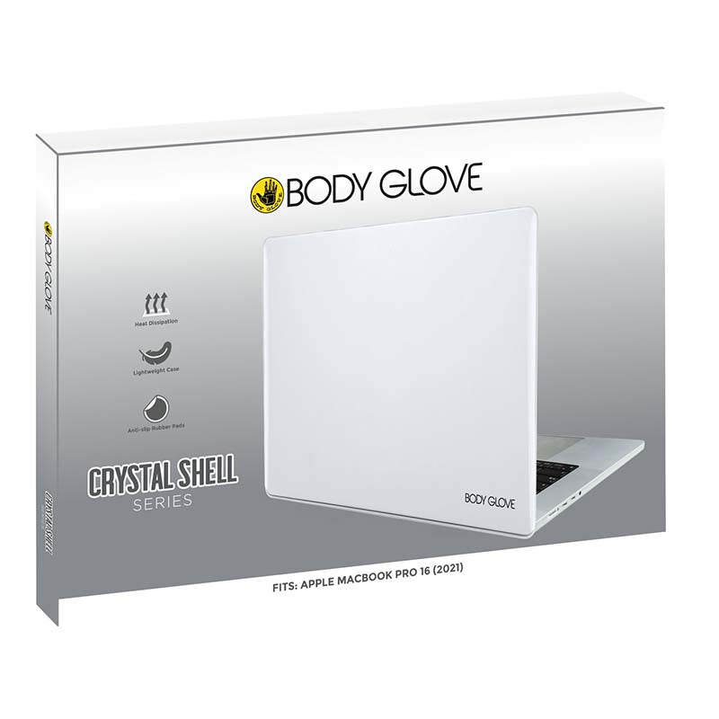 Body Glove Apple Macbook Pro 16 (2021) Crystal Shell Case - Clear - Clear
