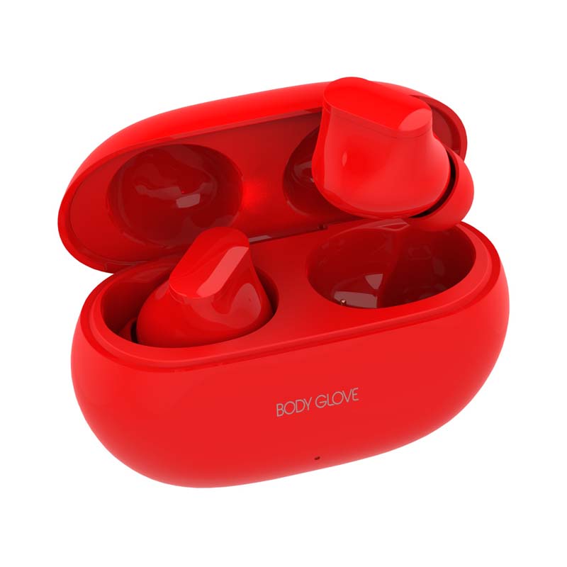 Body Glove Essentials TWS Pro Series Wireless Earbuds - Red