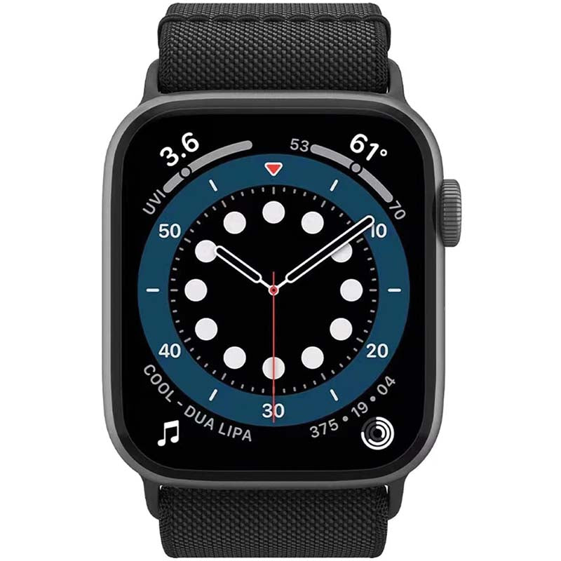 Body Glove Nylon Apple Series Watch Strap 7/8 (44/45/49) - Black