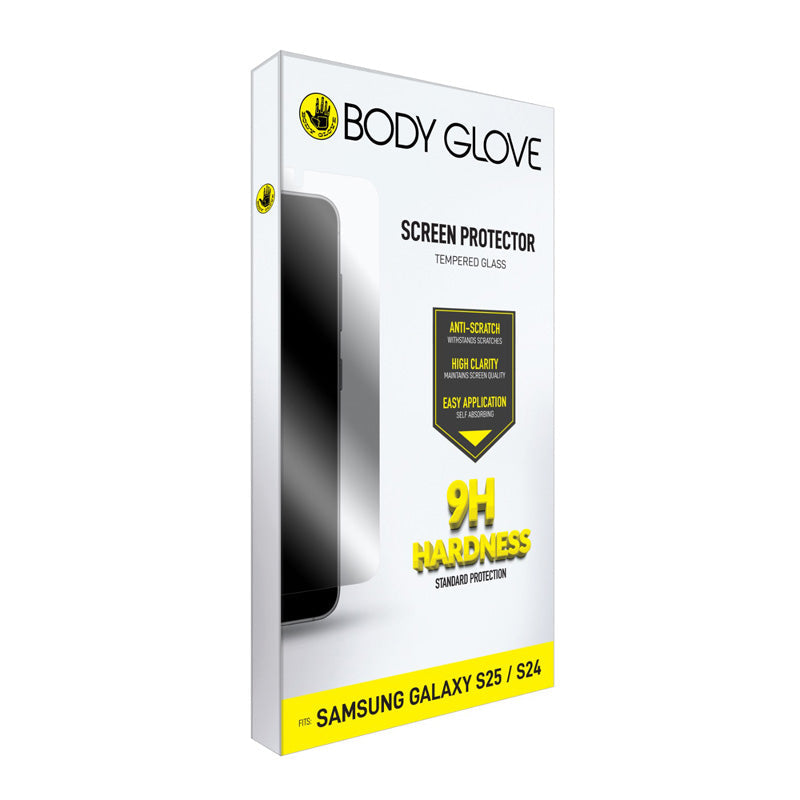 Body Glove Samsung Galaxy S25 Tempered Glass Screenguard - Clear - Clear
